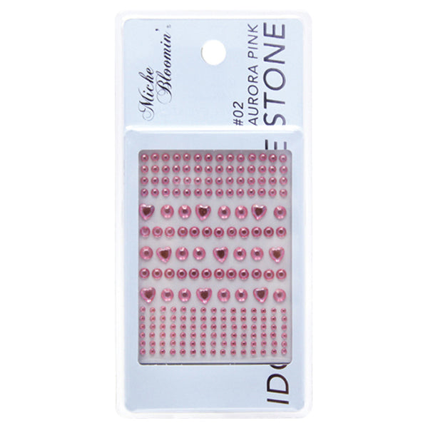 Mish Bloomin' Idol Jewel Eyestone, 02 Aurora Pink, 194 pieces