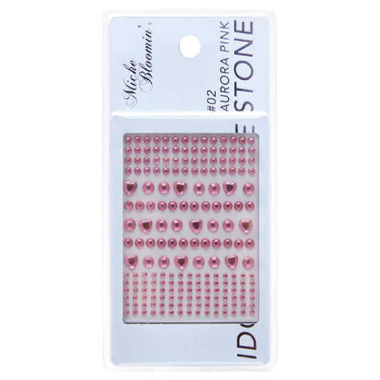 Mish Bloomin' Idol Jewel Eyestone, 02 Aurora Pink, 194 pieces