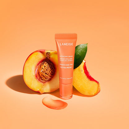 Lip Glow Balm, 10g, Peach Ice Tea