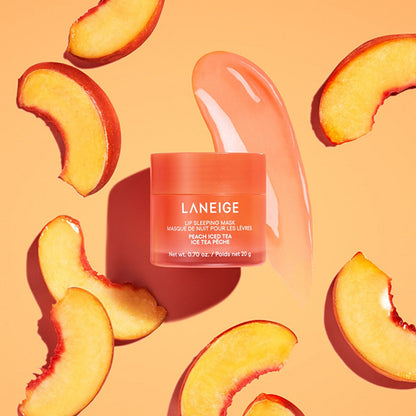 Lip Sleeping Mask, 20g, Peach Ice Tea