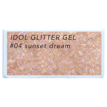 Idol Glitter Gel, 04 Sunset Dream