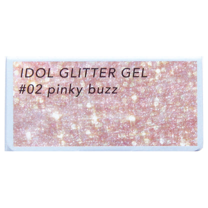 Idol Glitter Gel, 02 Pinky Buzz