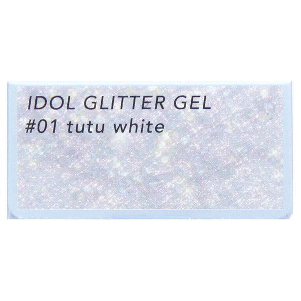 Miche Bloomin Idol Glitter Gel (01 Tutu White)