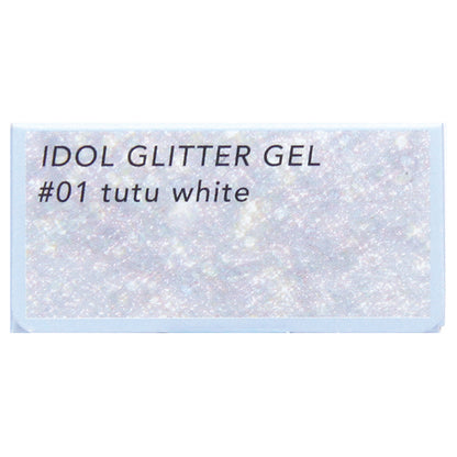 Miche Bloomin Idol Glitter Gel (01 Tutu White)