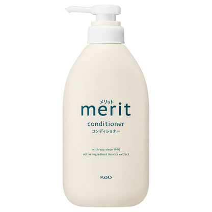 merit Conditioner, Pump, 450ml, Gentle natural floral scent
