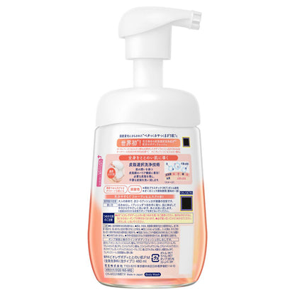 Biore The Body Totonoihada Foam type, Pump, 480ml, Relaxing fruity and musk scent