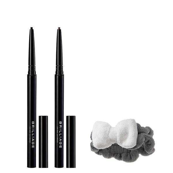 Eyeliner set, Black, Brown, 1 piece, 1 piece, 1 piece