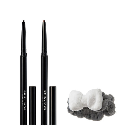 Eyeliner set, Black, Brown, 1 piece, 1 piece, 1 piece