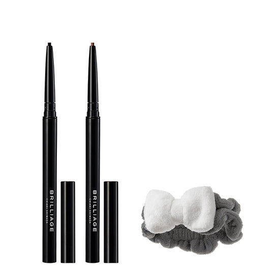 Eyeliner set, Black, Brown, 1 piece, 1 piece, 1 piece