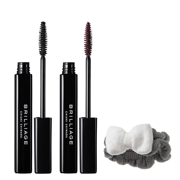 Build-up Mascara Set, Black, Sumire Pink, 4.5g, 4.5g, 1 piece