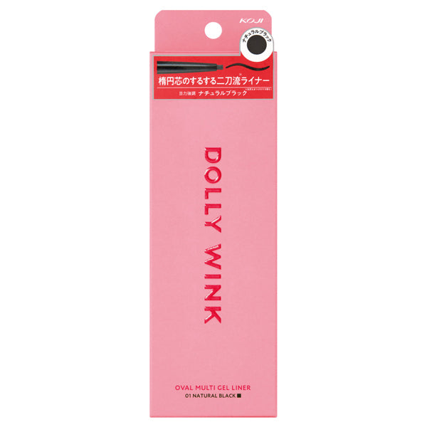 Dolly Wink Oval Multi Gel Liner, 01 Natural Black, 0.10g