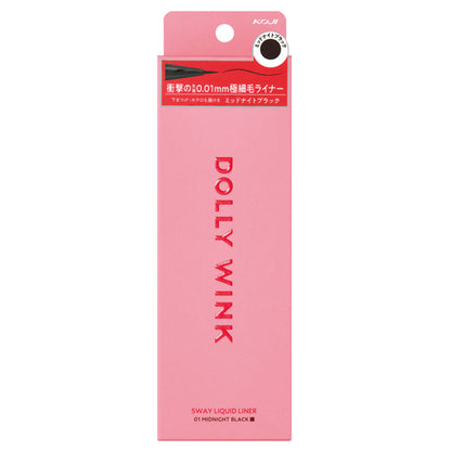Dolly Wink 5WAY Liquid Liner, 01 Midnight Black, 0.63ml