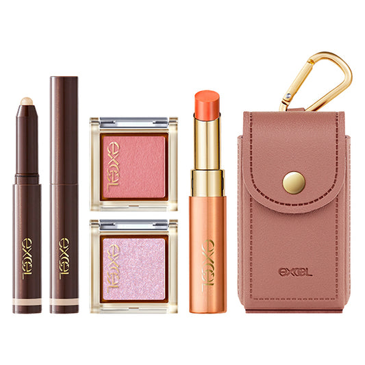 Eye Makeup & Lip Novelty Set B (Recommended for warm skin tones)