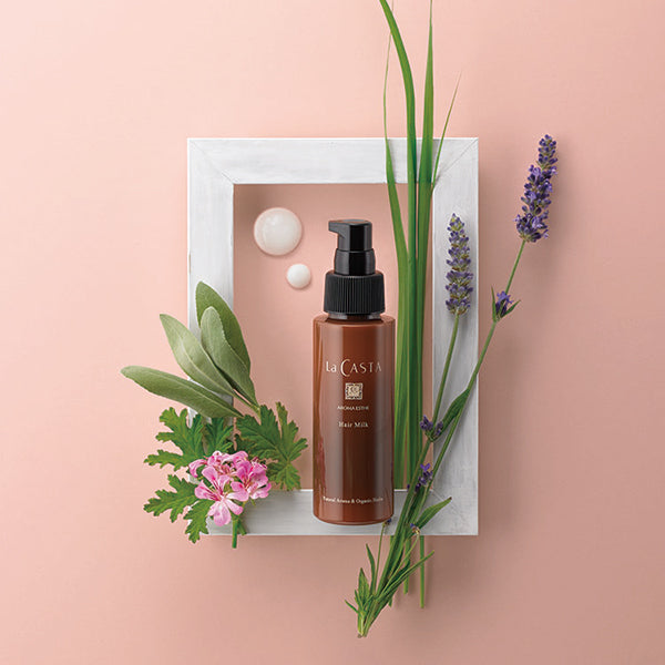 La Casta Aroma Esthe Hair Milk, 80ml, Floral Herb Scent
