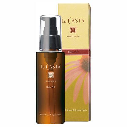La Casta Aroma Esthe Hair Oil, 80ml, Citrus Herb Fragrance