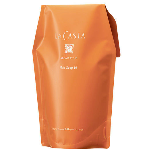 La Casta Aroma Esthe Hair Soap 16 Refill, 600ml