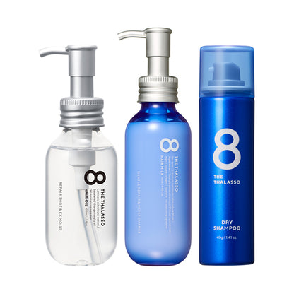 Eight the Thalasso Out-of-Bath Set, 100ml, 145ml, 40g