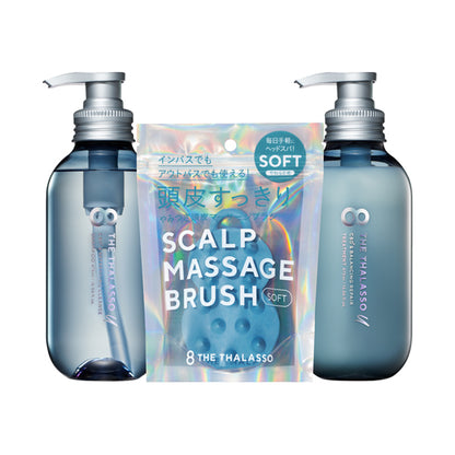 Eight the Thalasso You Shampoo & Treatment Set with Brush, 475ml, 475ml, 1 piece