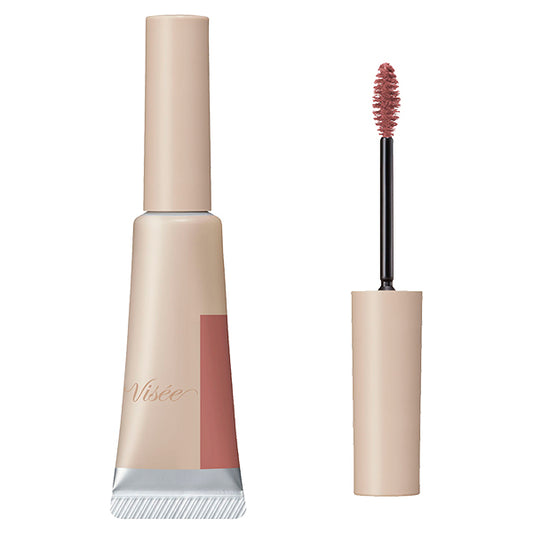 VISEE Fluff Design Eyebrow Color, BR-4 Pink Beige, 7g, Fragrance-free