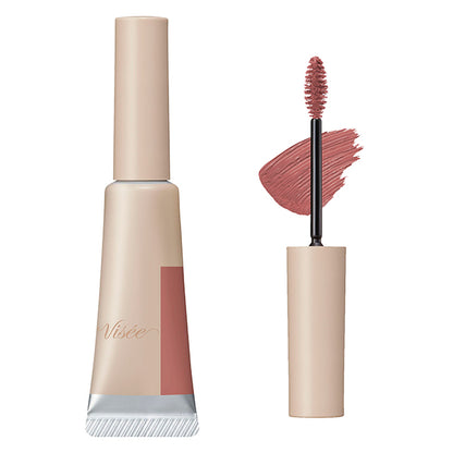 VISEE Fluff Design Eyebrow Color, BR-4 Pink Beige, 7g, Fragrance-free