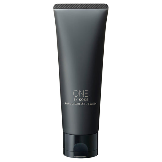 One By Kose Pore Clear Scrub Wash, 130g