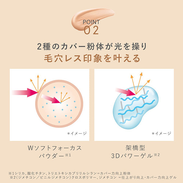 Orbis U Treatment Cushion Foundation N, SPF30 PA+++, Refill (with dedicated puff), Natural, 10ml
