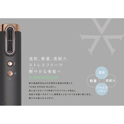 VENUSiS Slim Fit Dryer VDS-7000, Gray, approx. 43×48×20.5mm