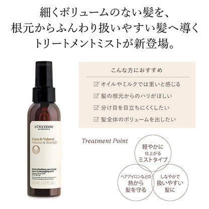LOCCITANE Volume & Strength Boost Hair Treatment Mist, 125ml