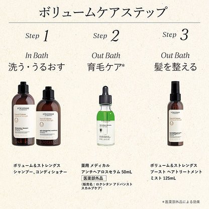 LOCCITANE Volume & Strength Boost Hair Treatment Mist, 125ml