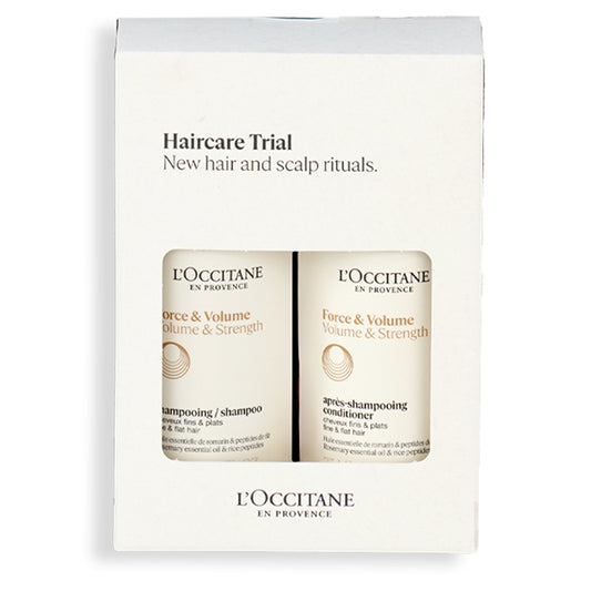 L'Occitane Volume & Strength Trial Set, 75ml+75ml