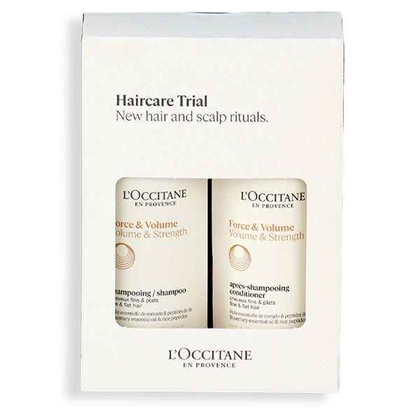 L'Occitane Volume & Strength Trial Set, 75ml+75ml