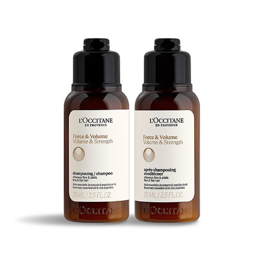 L'Occitane Volume & Strength Trial Set, 75ml+75ml