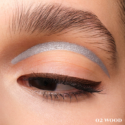 Lines Durable Gliding Eye Pencil, 02 Wood, 1.2g