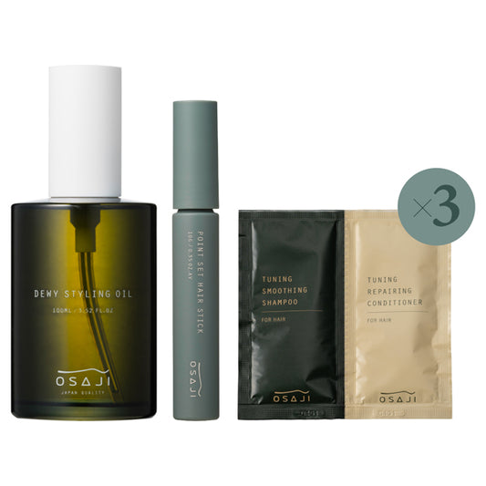 hair styling kit, 100ml, 10g, 8ml x 3, 8g x 3