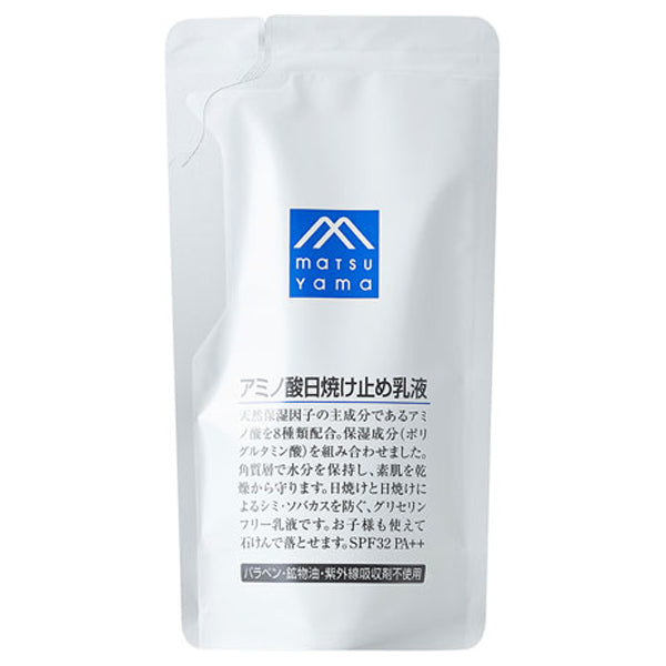 M-mark Series Amino Acid Sunscreen Emulsion SPF32 PA++ Refill, 90ml