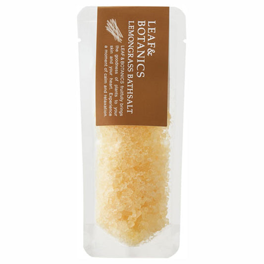LEAF & BOTANICS Bath Salt Lemongrass, 40g