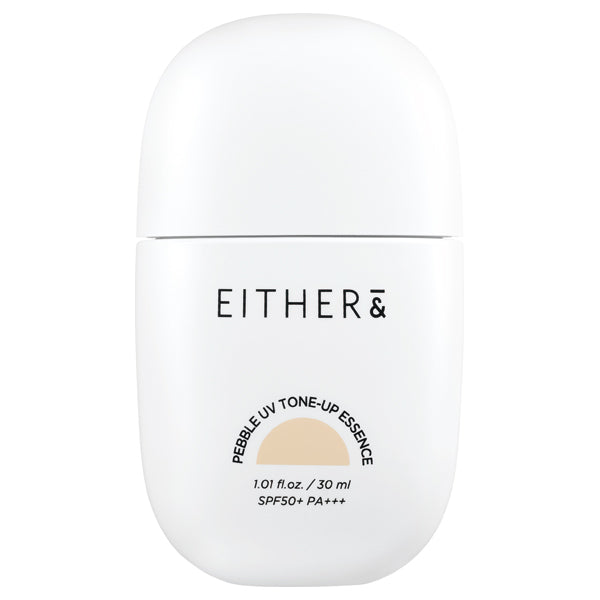 EITHER＆ Pebble UV Tone-up Essence (01 SKIN BEIGE), 30ml
