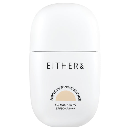 EITHER＆ Pebble UV Tone-up Essence (01 SKIN BEIGE), 30ml