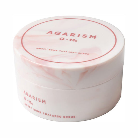 AGARISM Q+Me Sweet Bomb Thalasso Scrub, 180g (Peony Bouquet)