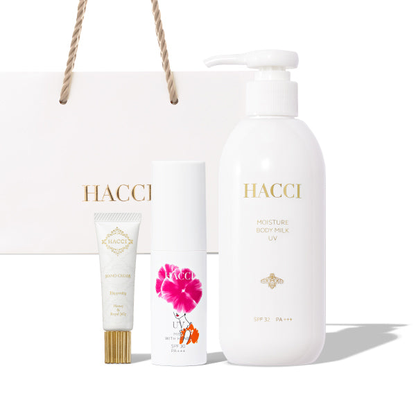 HACCI UV Special Set (Fresh Floral & Bitter Citrus) , 250ml+40ml+12g