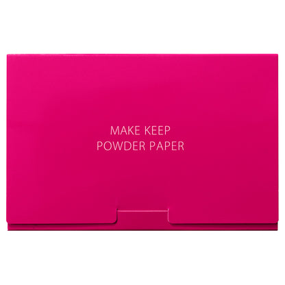 KOSE Cosmetics Make-up Keep Oil Block Paper Powder, 50 sheets, Fragrance-free