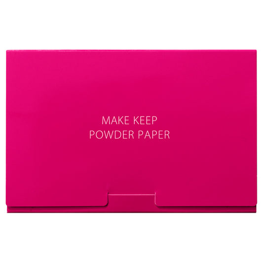 KOSE Cosmetics Make-up Keep Oil Block Paper Powder, 50 sheets, Fragrance-free