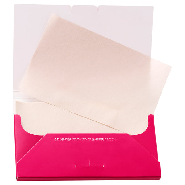 KOSE Cosmetics Make-up Keep Oil Block Paper Powder, 50 sheets, Fragrance-free