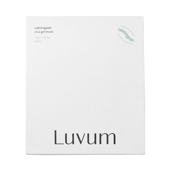 LUVUM C-Pair Cica Gel Mask, 5 Pack