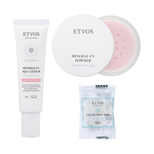 Protect & Care Limited Kit, Slightly Pink Skin, 30g,  5g,  5g