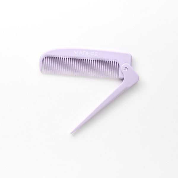 maPEPE Compact Pocket Comb (Pale Lilac)