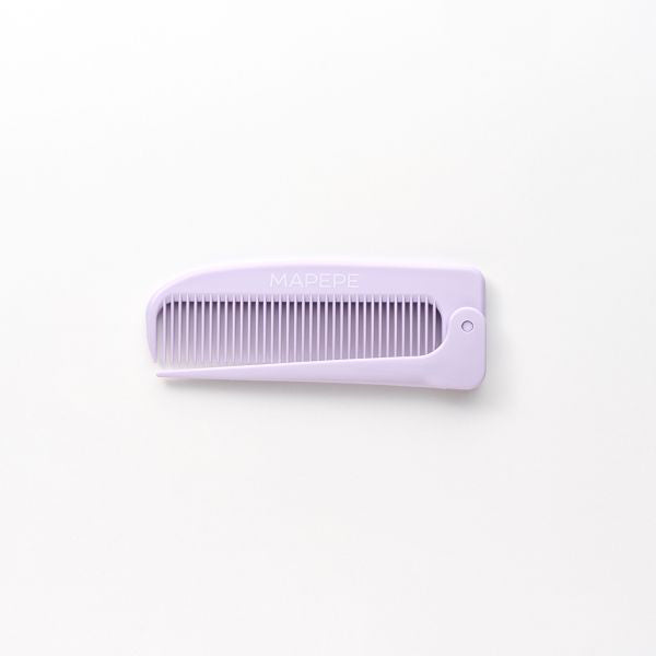 maPEPE Compact Pocket Comb (Pale Lilac)