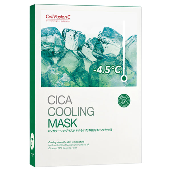 Cell Fusion C Cica Cooling Mask, 3 sheets