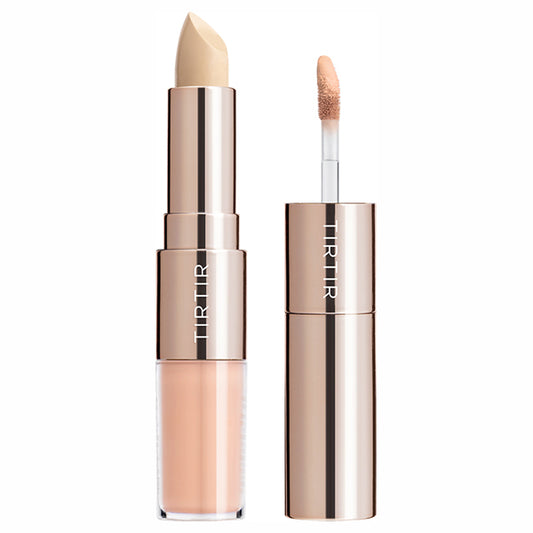 TIRTIR Mask Fit All-Cover Dual Color Concealer SPF27 (02 Salmon), Stick 4g / Tip 4.5g
