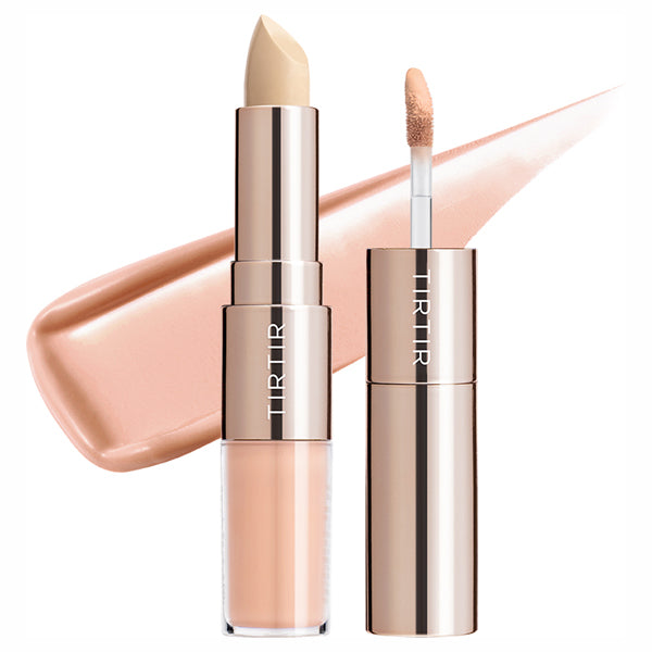 TIRTIR Mask Fit All-Cover Dual Color Concealer SPF27 (02 Salmon), Stick 4g / Tip 4.5g